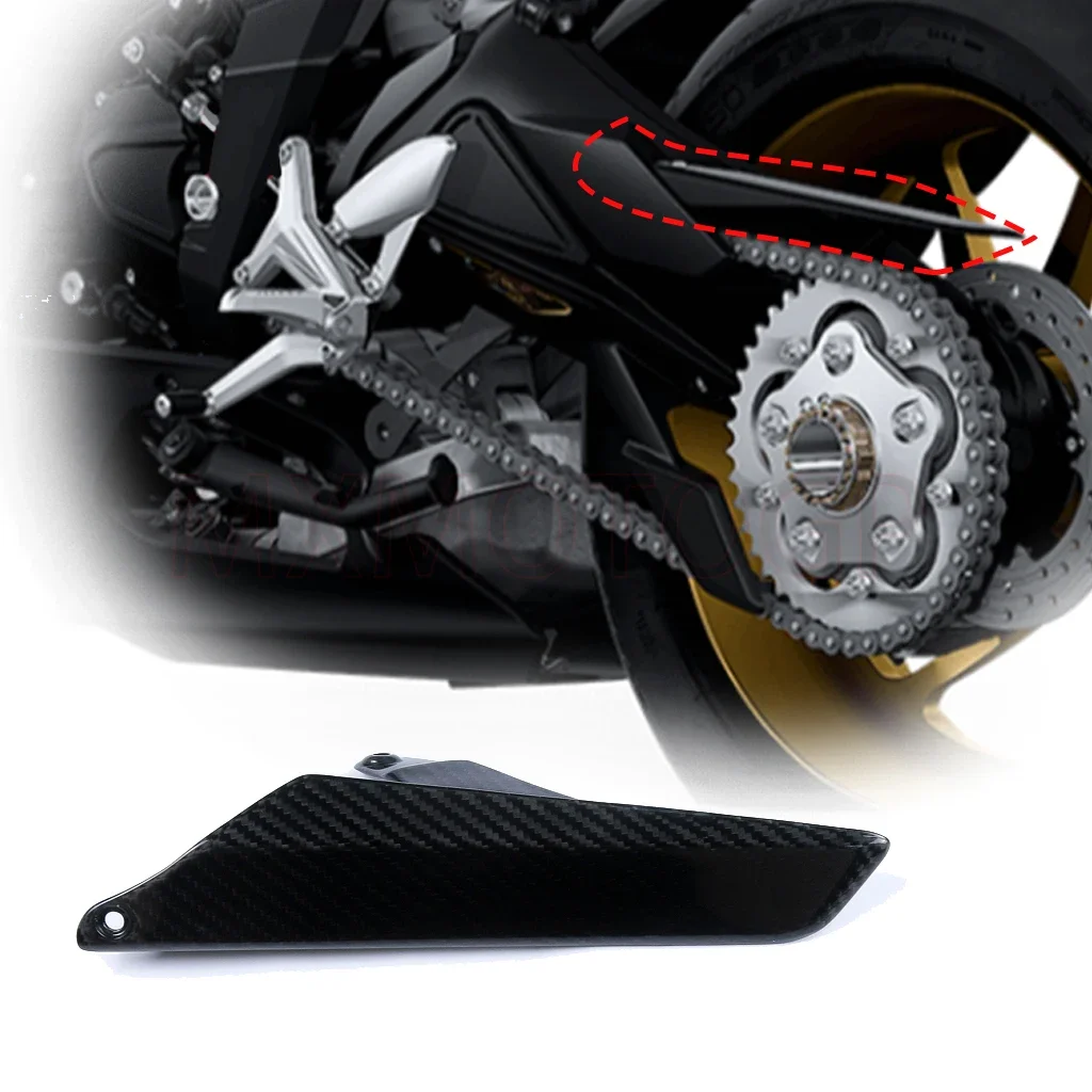 100% Carbon Fiber Motorcycle Upper Chain Guard for MV Agusta Superveloce 800 2020 2021 2022