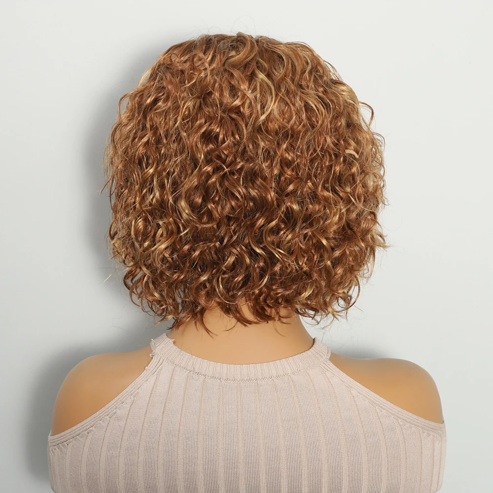 Nessuna colla onda d'acqua 13x5*1 onda sciolta parrucca senza colla capelli umani pronti pre-tagliati parrucche frontali in pizzo per le donne pre pizzicate da 10 pollici