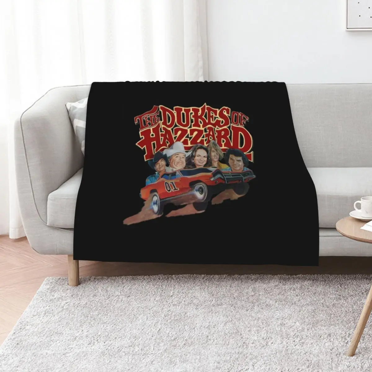 

Dukes Of Hazzard T-ShirtDukes of Hazzard and General Lee Throw Blanket Kid'S Decorative Beds bed plaid manga Blankets