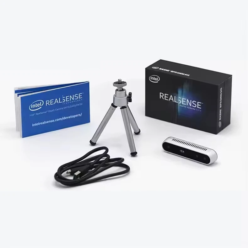 Câmera de profundidade RealSense D435 Webcam de alto desempenho