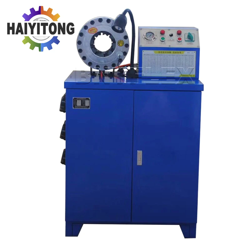 

China factory portable brake hose Crimping Machine Portable Crimper hydraulic press machine for cable wire crimping