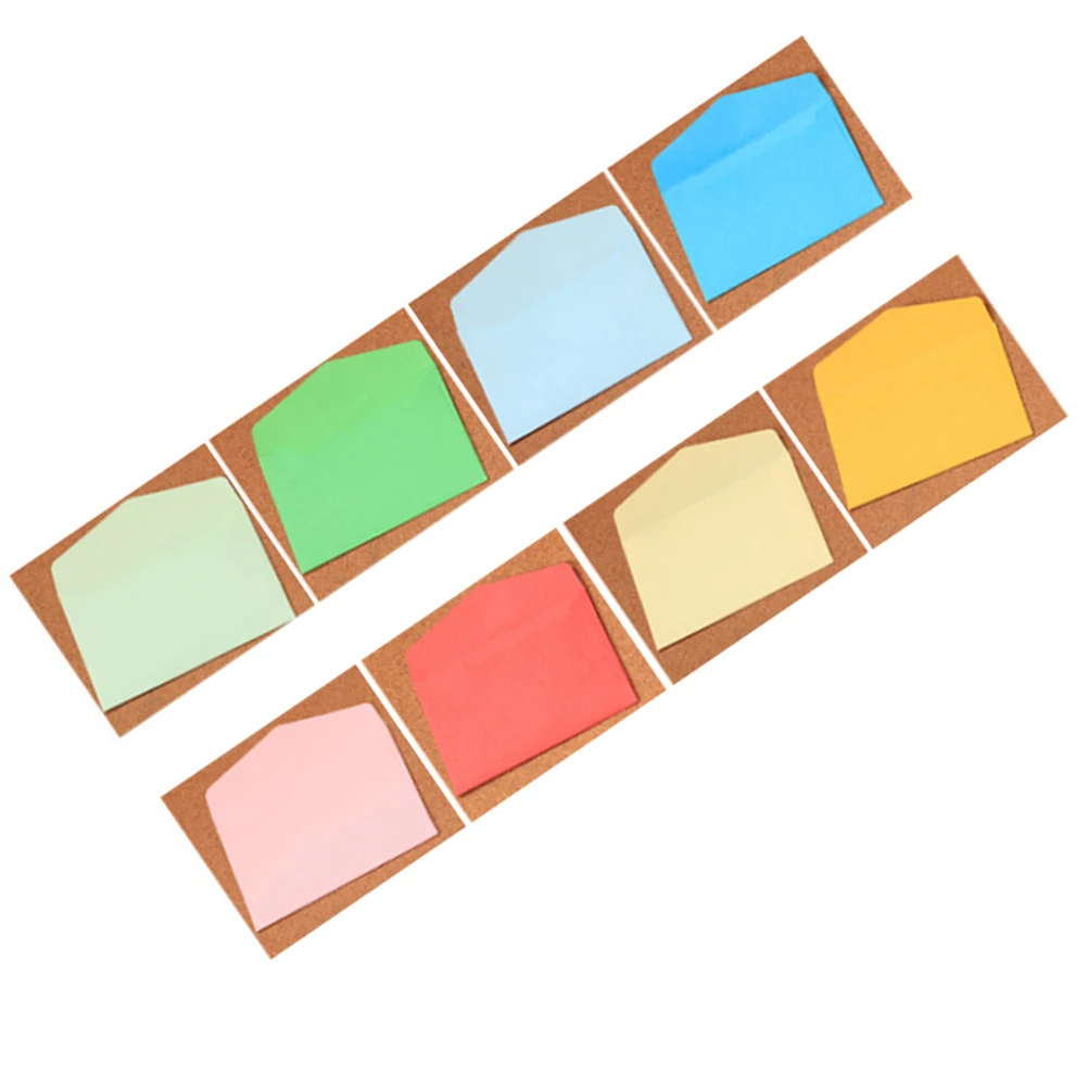 100Pcs Mini Envelopes Assorted Colors Easyclose Full Variety for Greeting Cards Invitations Scrapbook Supplies