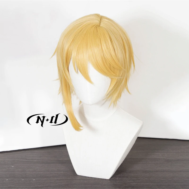 ND Nazuna Nito Cosplay Wigs Hairpiece The Ensemble Stars Cosplay Hair Wigs for Comic Con Coser Costume Party Heat Resistant
