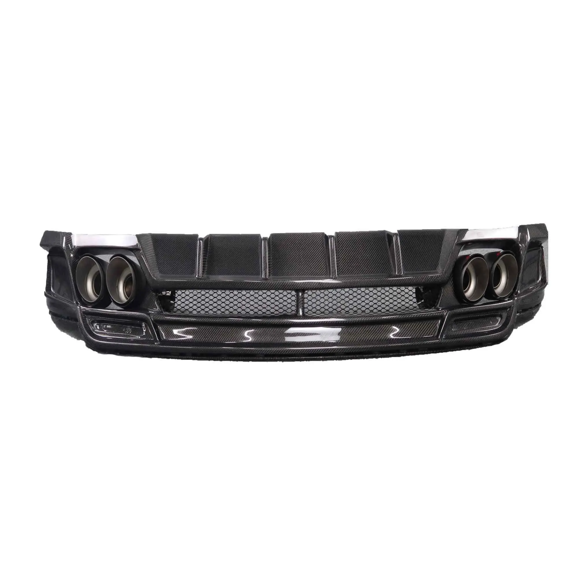 

Newest Design Carbon Fiber Rear Diffuser for Jaguar E-pace Rear Bumper Lip with Tips Perfect Fitment