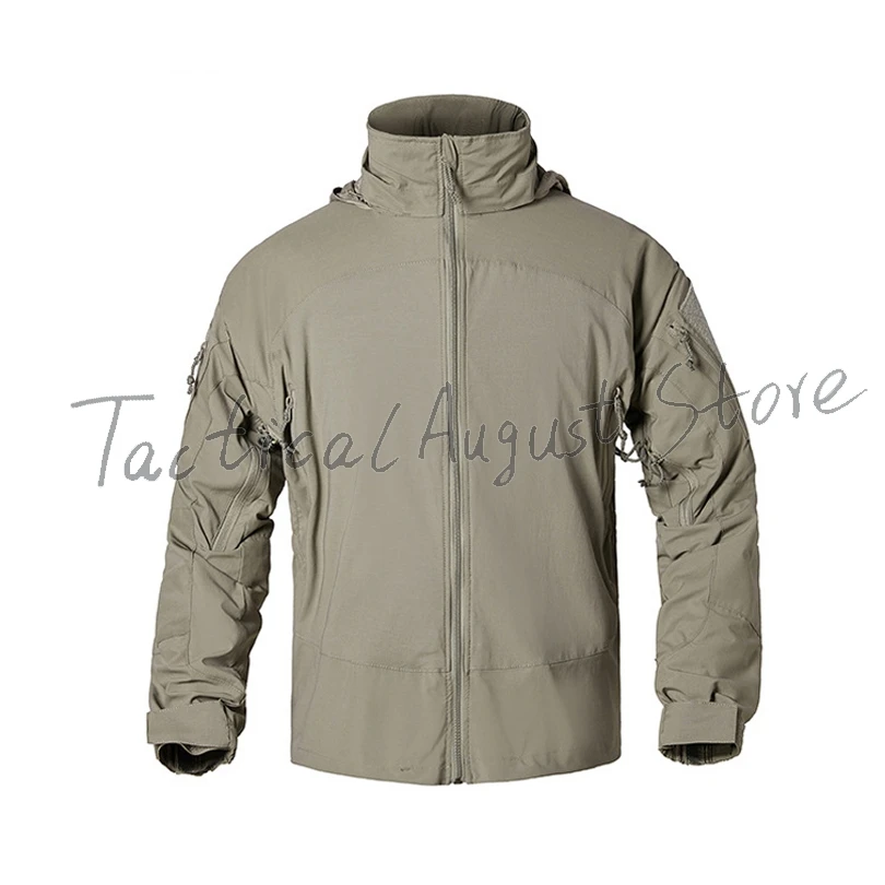 Tactical PCU Style L5 Type Hooded Zip Zipper Coat Tops Jacket Clothes Protective Combat Uniform