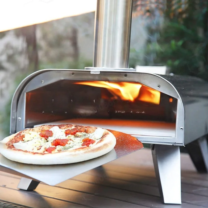 Portable Wood Pellet Pizza Oven Outdoor Home Backyard Cooking Stove
