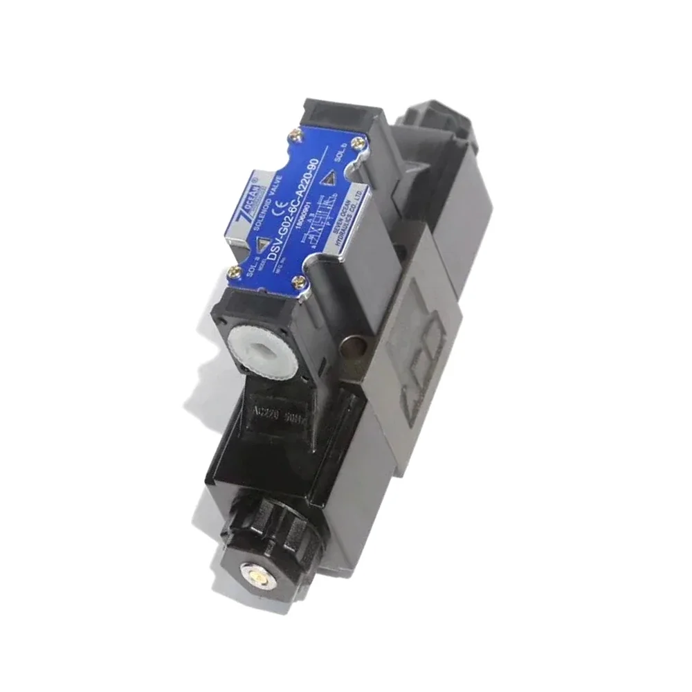 Hydraulic Valve DSV-G02-6C-DC24-20 DSV-G02-6C-A220-20 Solenoid Directional Valve