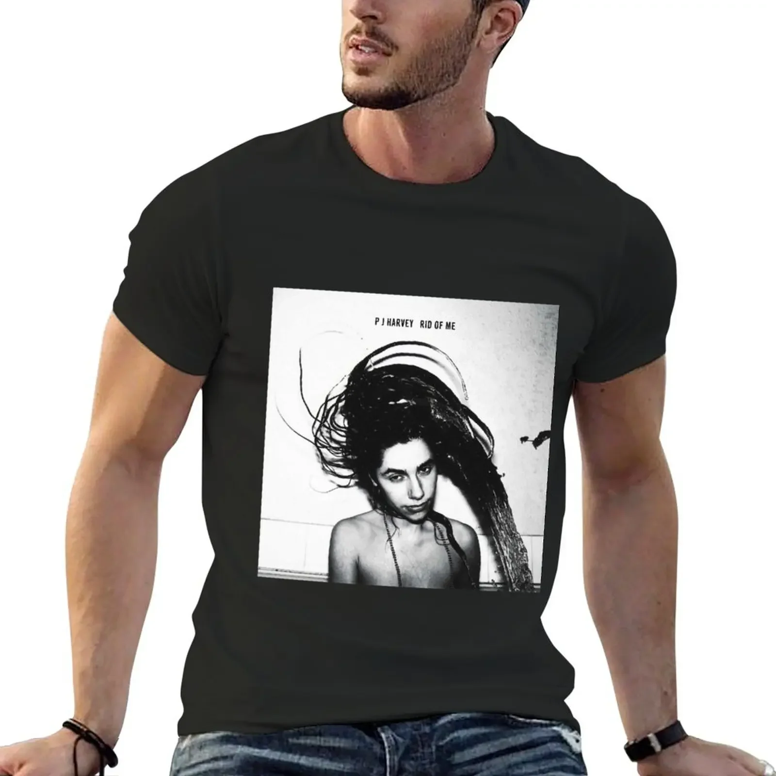 

PJ HARVEY Essential T-Shirt shirts graphic tees blanks mens vintage t shirts