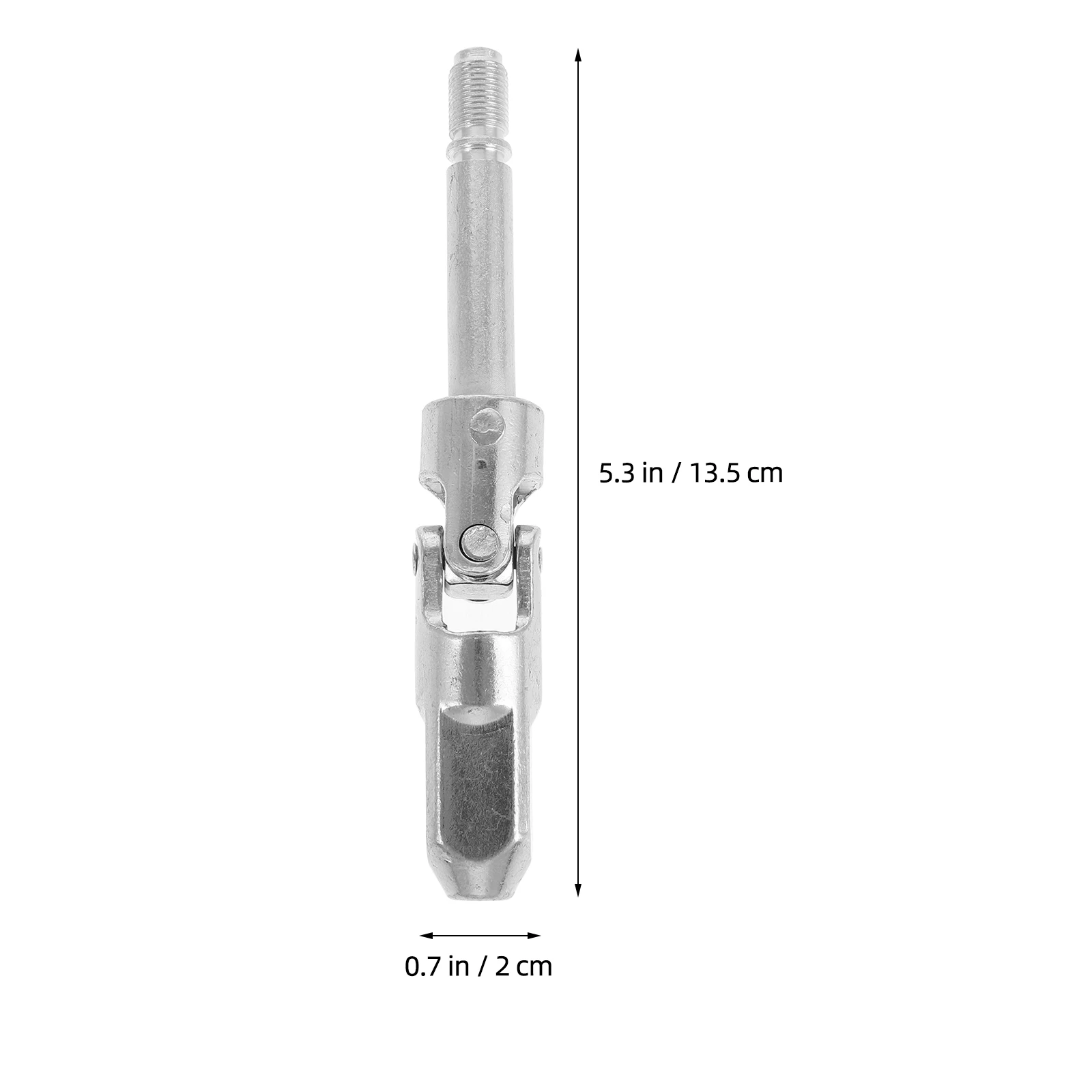 

Dual Pump Direction Joint 140Mm Steel Trailer Tool Release Valve Universal Shaft Drop Switch Heavy Duty Lifting Jack Spare Parts
