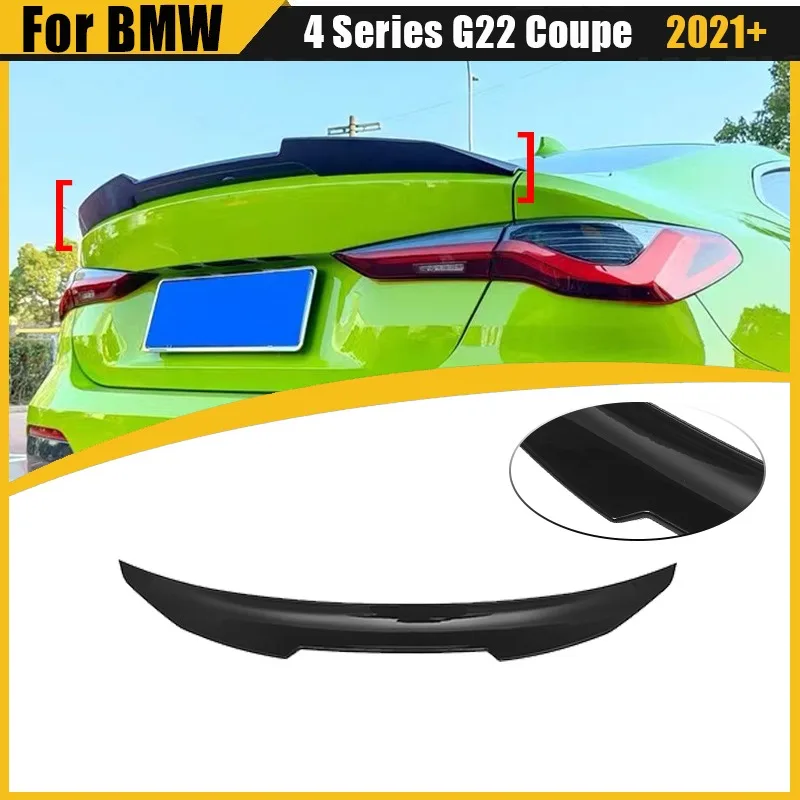 

PSM Style Rear Trunk Spoiler for BMW 4 Series G22 Coupe&M4 G82 2021+ Rear Trunk Spoiler M4 Wing Tail Kit Body Kits Tuning