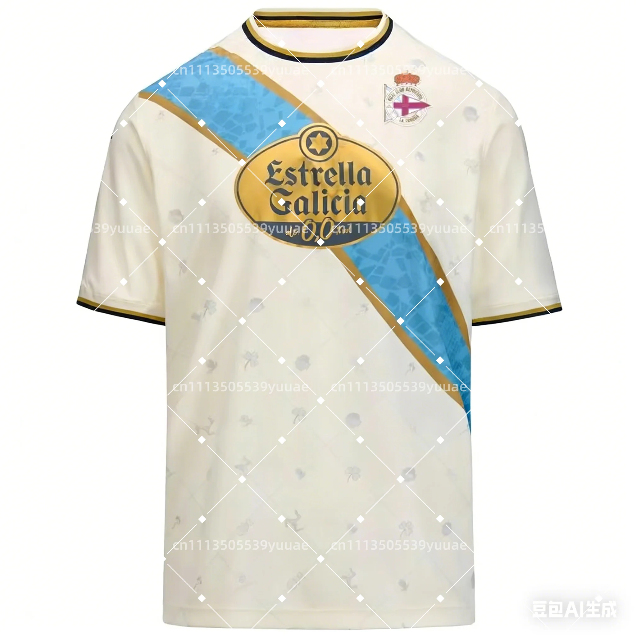 2026 Best-selling Spanish Football Fan Casual Comfortable and Breathable Quick-drying Training Football sports jersey beachwear