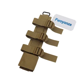 Fwoyonze Tactical Molle Knife Shealth Adapter Backpack Attachment Tool Carrier Sheath Holder Outdoor Camping Hunting Accessories
