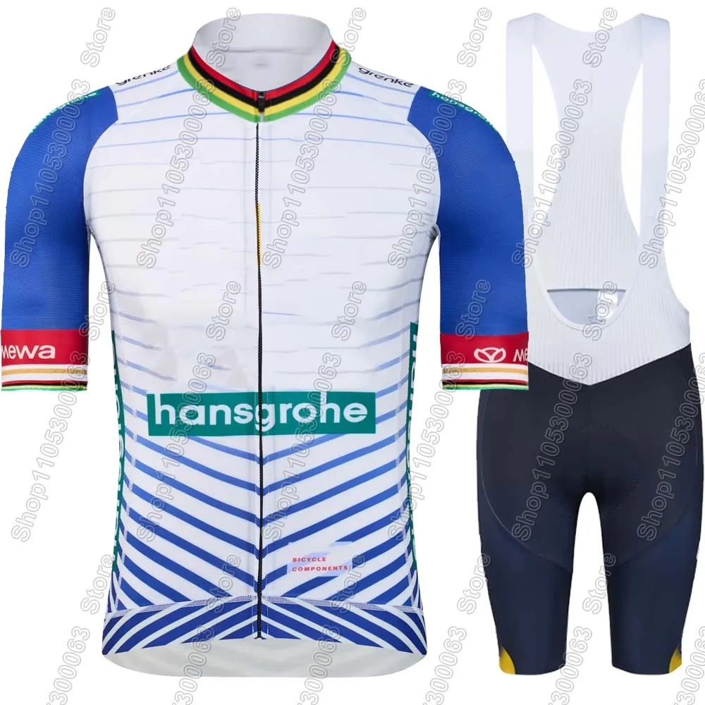 Boraful Hansgrohe 2026 Primož Roglič Radsport-Trikot-Set Slowenien Kleidung Herren-Kit Rennrad-Shirts Anzug Fahrrad-Trägerhose M