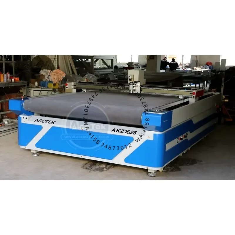 

CNC Digital Oscillating Knife Soundproofing Felt Cut ting Machine for Acoustic Panel Board