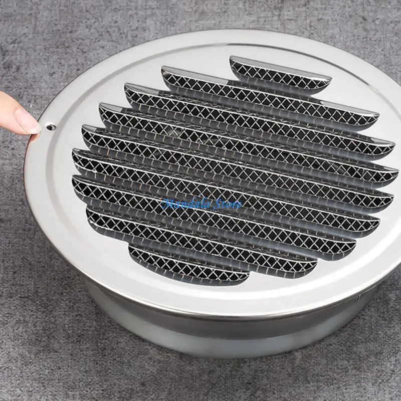 U2JC Rusts Resistant Steel Vent Covers set 100mm Vent Caps for Outdoor Kitchen Exhaust