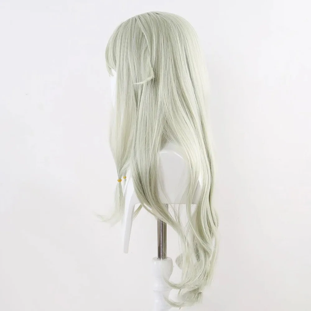 العالم الملونة خطة المرحلة ناتسومي نيني كوس شعر مستعار محاكاة فروة الرأس موجة الشعر الطويل أنيمي شخصية زي القبعات