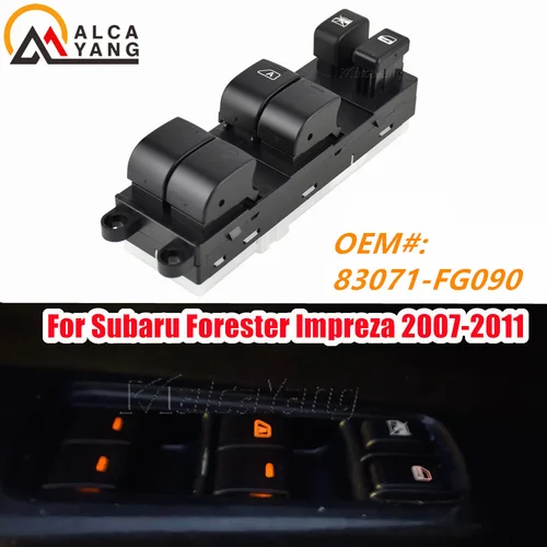 Interruptor de ventanilla eléctrica para Subaru Impreza G12 2007, alta calidad, 83071-FG090, 83071FG090