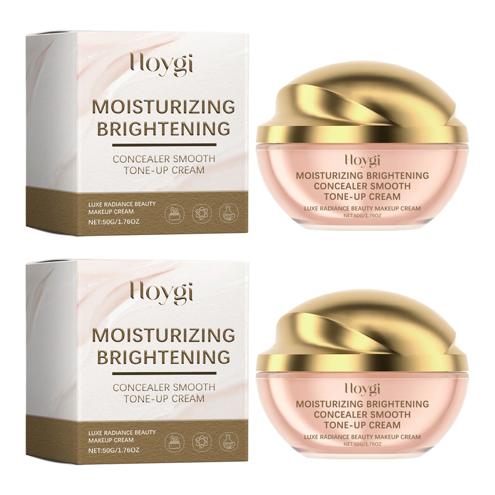 Moisturizing Brightening Concealer Smoothes Tone-Up Cream Multifunctional Illuminating Cream Daily Makeup Skin Care Supplies