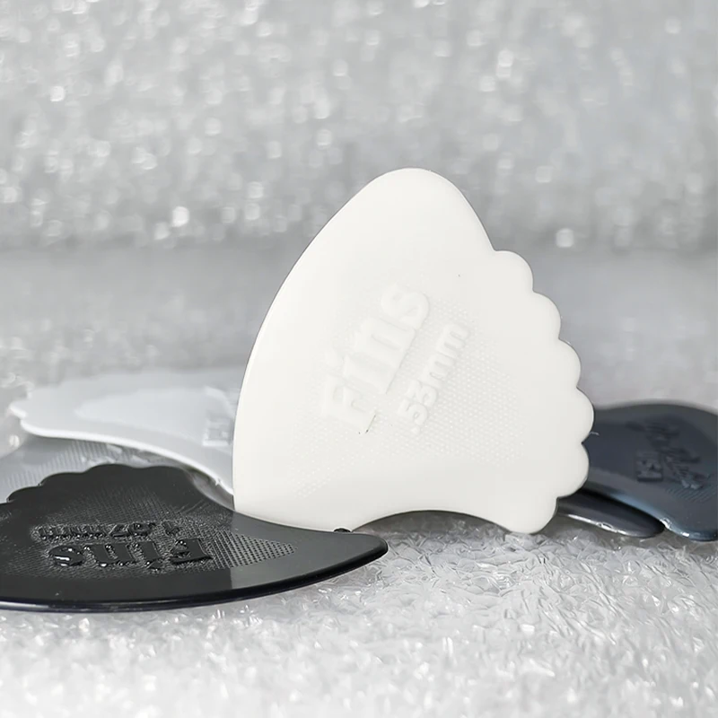 Dunlop Guitar Picks 444R Nylon Fin Pick 0.42/0.53/0.67/0.80/0.94/1.07 mm USA Original Guitar Accessories