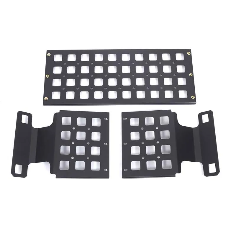 لفورد مافريك 2022-2025 + سبائك الألومنيوم الأسود سيارة الصف الخلفي حامل سقفي اكسسوارات التعديل الداخلي للسيارة #5