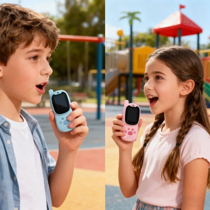 Domofon wideo 720P dla dzieci Stały budynek z tworzywa sztucznego Prosty reguluje odtwarzacz muzyczny 15UB