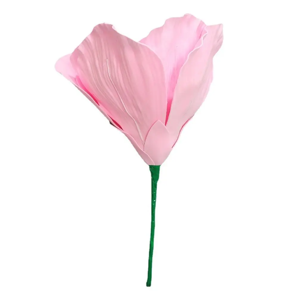 New 50cm Simulation Window Flower Giant Wedding Road Guide PE Rose Foam Flower Photo Props Window Display Large Scene Flower