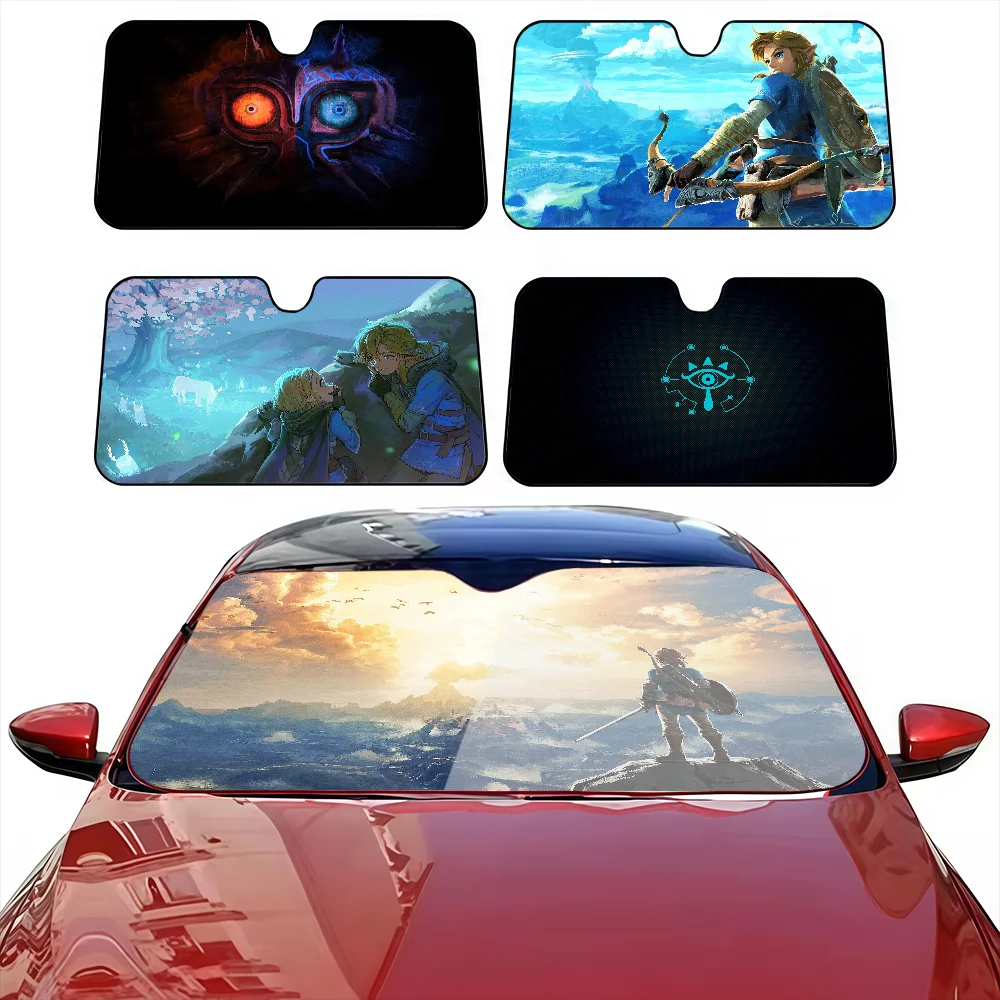 T-The L-Legend O-Of Z-Zeldas protección solar parabrisas cubierta parasol parasol Auto parasol cubiertas de coche