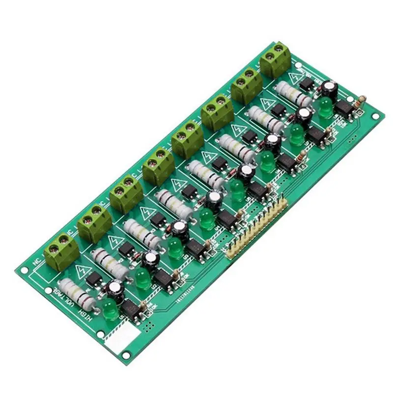 ABKJ-2X 8 Channel 220V AC Optocoupler Module MCU TTL PLC Processors Module