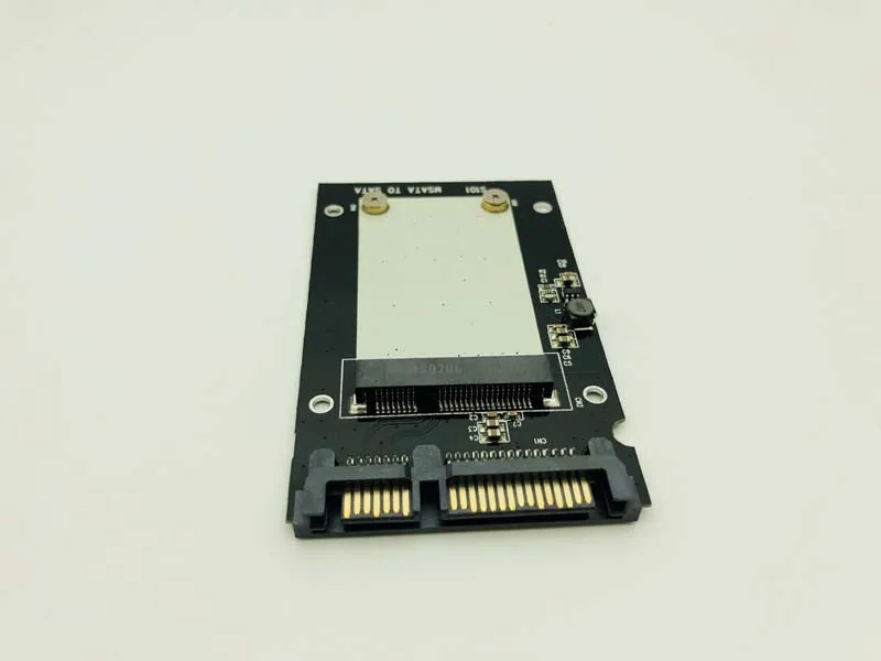 Новый адаптер mSATA, маленькая плата 50 мм для Windows 2000/XP/7/8/10 для Vista Linux Mac mSATA SSD на 2,5-дюймовый адаптер преобразователя привода SATA