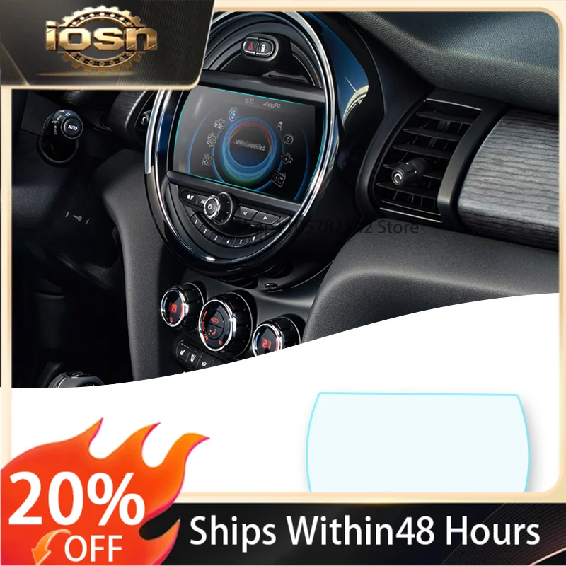 For Mini Cooper SCar Navigation Screen Protector GPS Steel Glass Film JCW One F54 F55 F56 F57 F60 Countryman Car Accessories