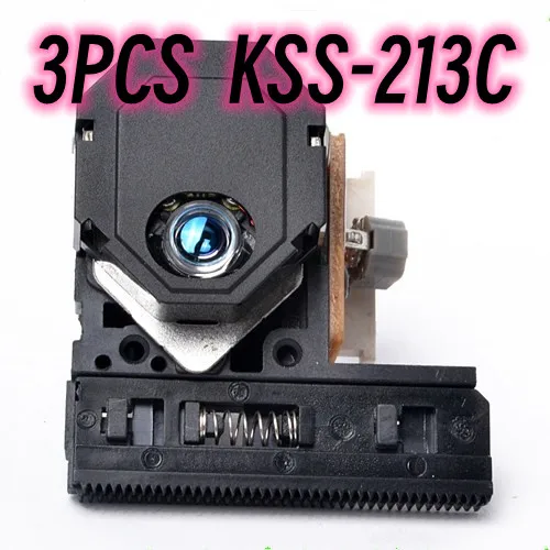 

3PCS/LOT KSS-213C KSS213C KSS-213CL KSS-213 Blue lens Radio CD Player Laser Lens Optical Pick-ups Bloc Optique