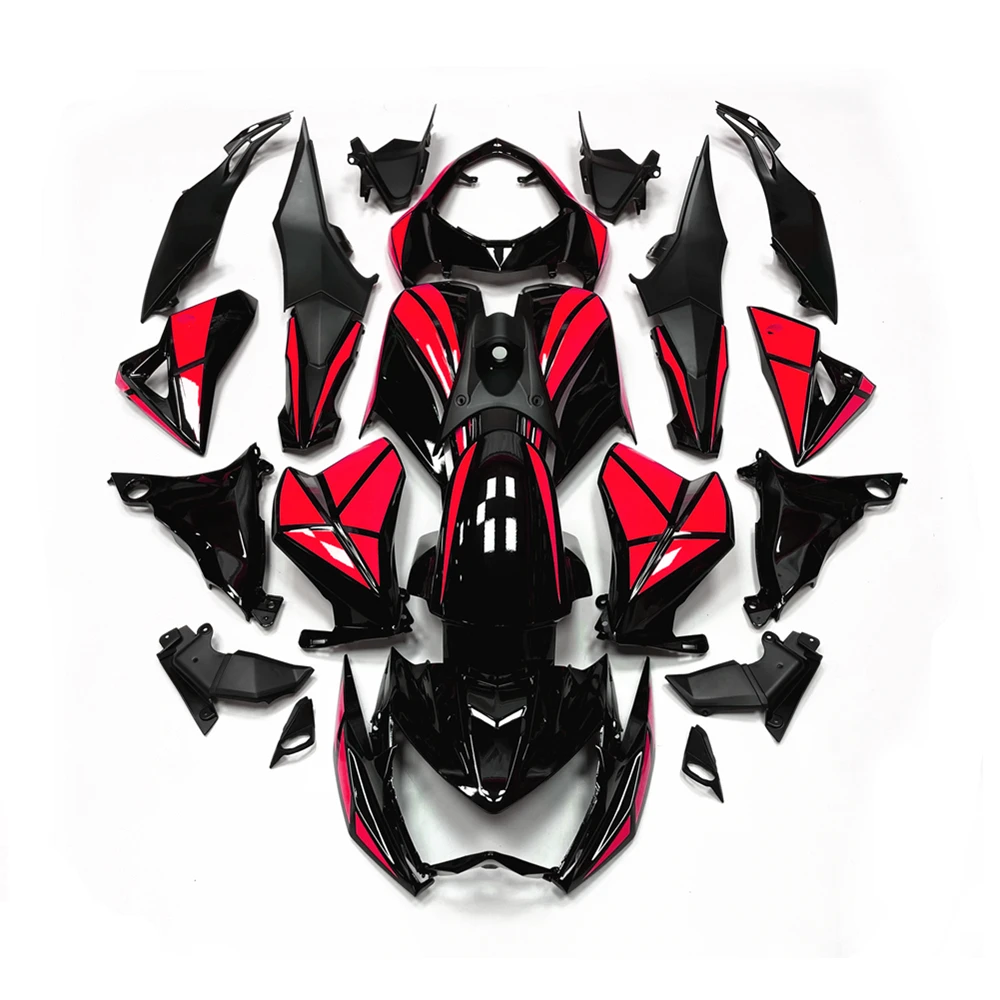 

Bodywork Red and black squares Cowling Motorcycle For Kawasaki Z800 2013-2014-2015-2016 Full Fairing Kit Injection