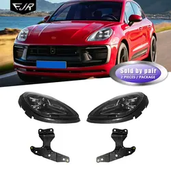 For Porsche Macan 2014-2022 Car LED Headlights Old Upgrade New 2023 Matrix Front Head Light Auto Lamp Accessories