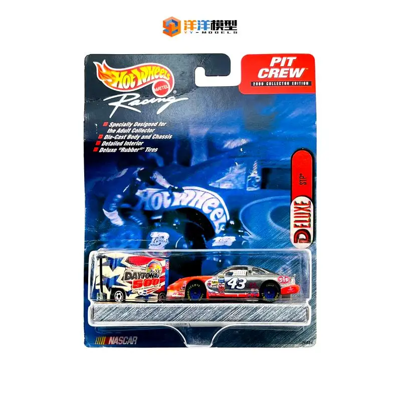 Hot Wheels 1:64 2000 Daytona 500 edition Collection of die cast alloy trolley model ornaments