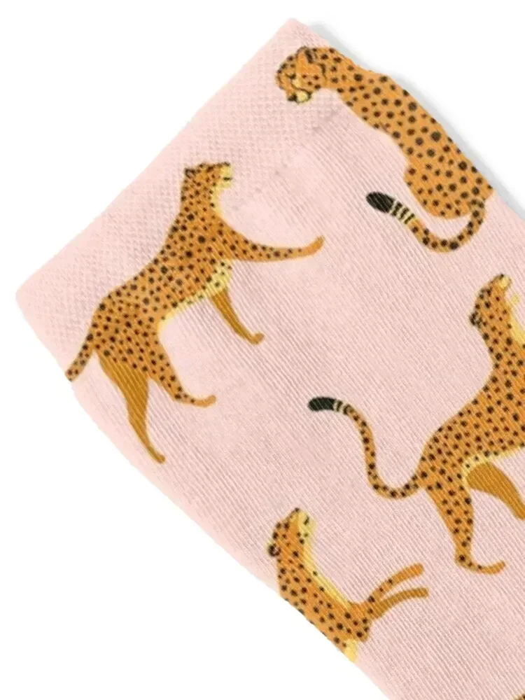 Leopards or cheetahs. Socks gift custom compression Women Socks Men's