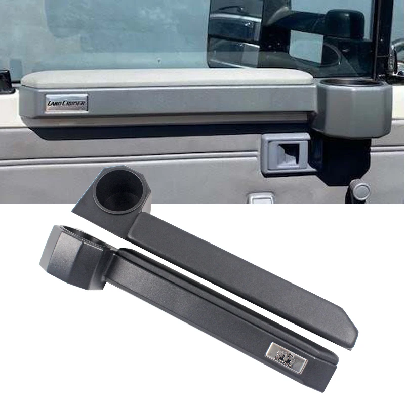 

Land Cruiser 70 Door Armrest Organizer Cup Holder for Land Cruiser 76 79 LC70 LC75 LC76 LC78 LC79
