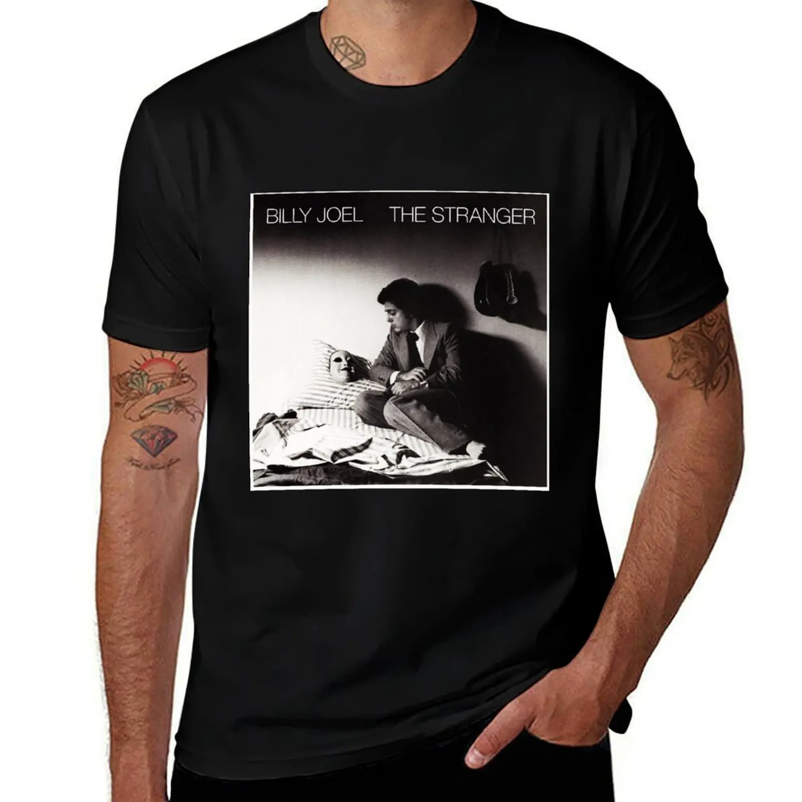 most popular music,joel,long sleeve joel,funny joel,stuff joel,maskes joel T-Shirt Vintage Style Printed Top T-Shirt