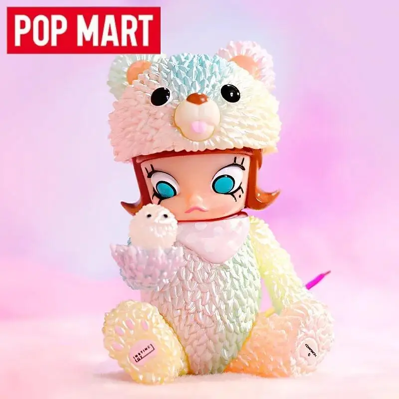 POP MART Molly X Instinctoy Erosion Molly Costume Series Blind Box Toys Mystery Box Mistery Caixa Action Figure Cute Model Gift