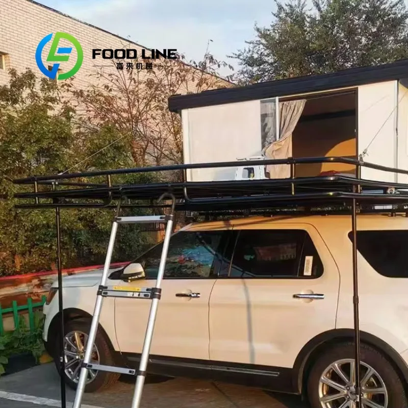 Pop Up Camper Pickup Stable Anti‑Shock Construction Simple Operation For Off‑Road Expedition Activities, Truck Camper Cabin view 5