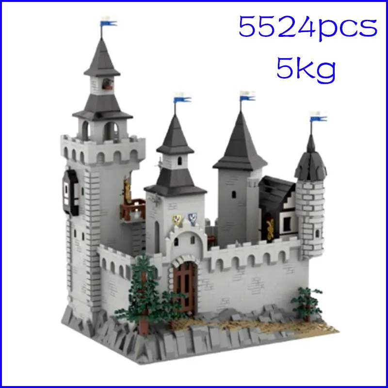 Spot MOC-100690, 178821 castillo de construcción DIY montaje de partículas pequeñas bloques de construcción juguete educativo modelo regalo conjunto adornos