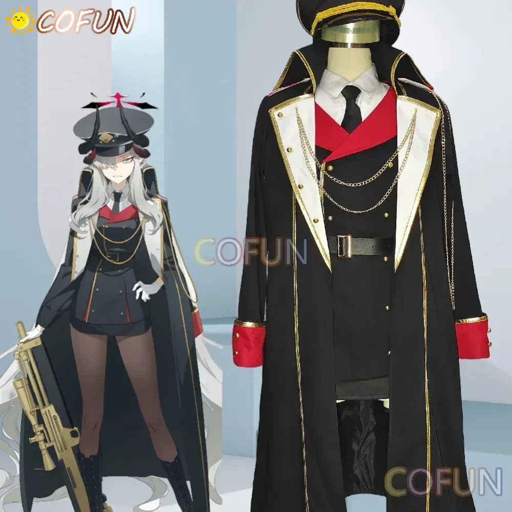 RealCos Blue Archive Hanuma Makoto Windbreaker Cosplay Costume Cos Game Anime Party Uniform Hallowen Play Role Clothes Clothing