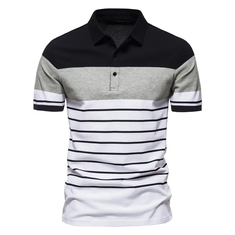 2025 Fashion Striped Men's Shirt Cool Sensation City Walk  Shirt Clean Fit Style Triacetate Fiber Women's Clothing