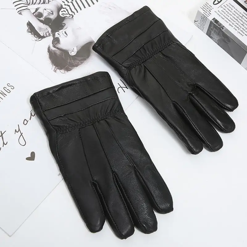 Winter Gloves Winter Fashionable Accessories Gloves Thermal Ski Gloves Windproof Cold-resistant Motorcycle Gloves For Cycling