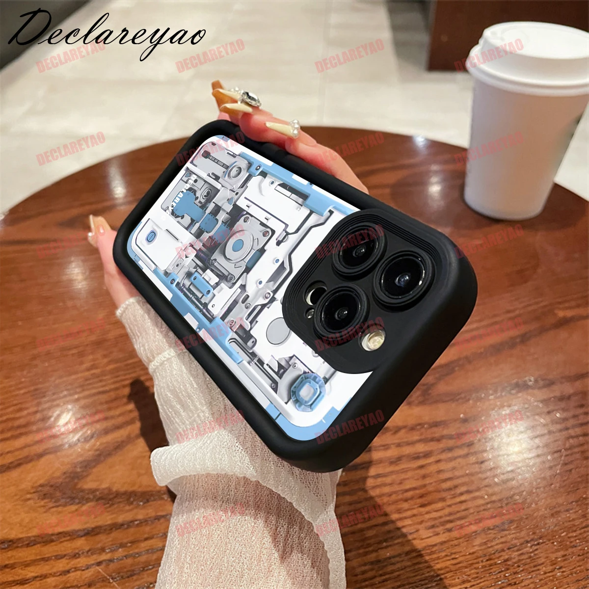 DECLAREYAO ماتي ضوء سليم بولي يوريثان لينة Coque ل Xiaomi Mi 14 12 Lite 13 5G 13T NE 9T 8 Civi 2 11 غطاء مقاوم للصدمات