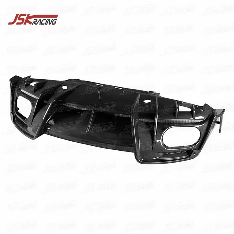 PT STYLE DRY CARBON FIBER REAR DIFFUSER REAR LIP REAR BUMPER LIP for 2020-2022 FERRAR ROMA