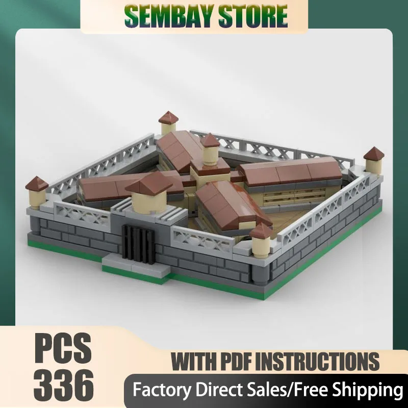 

Street View Moc Строительные кирпичи Модульный восточный штат Учебная модель Технологические блоки Рождественские игрушки «сделай сам» Строительные подарки