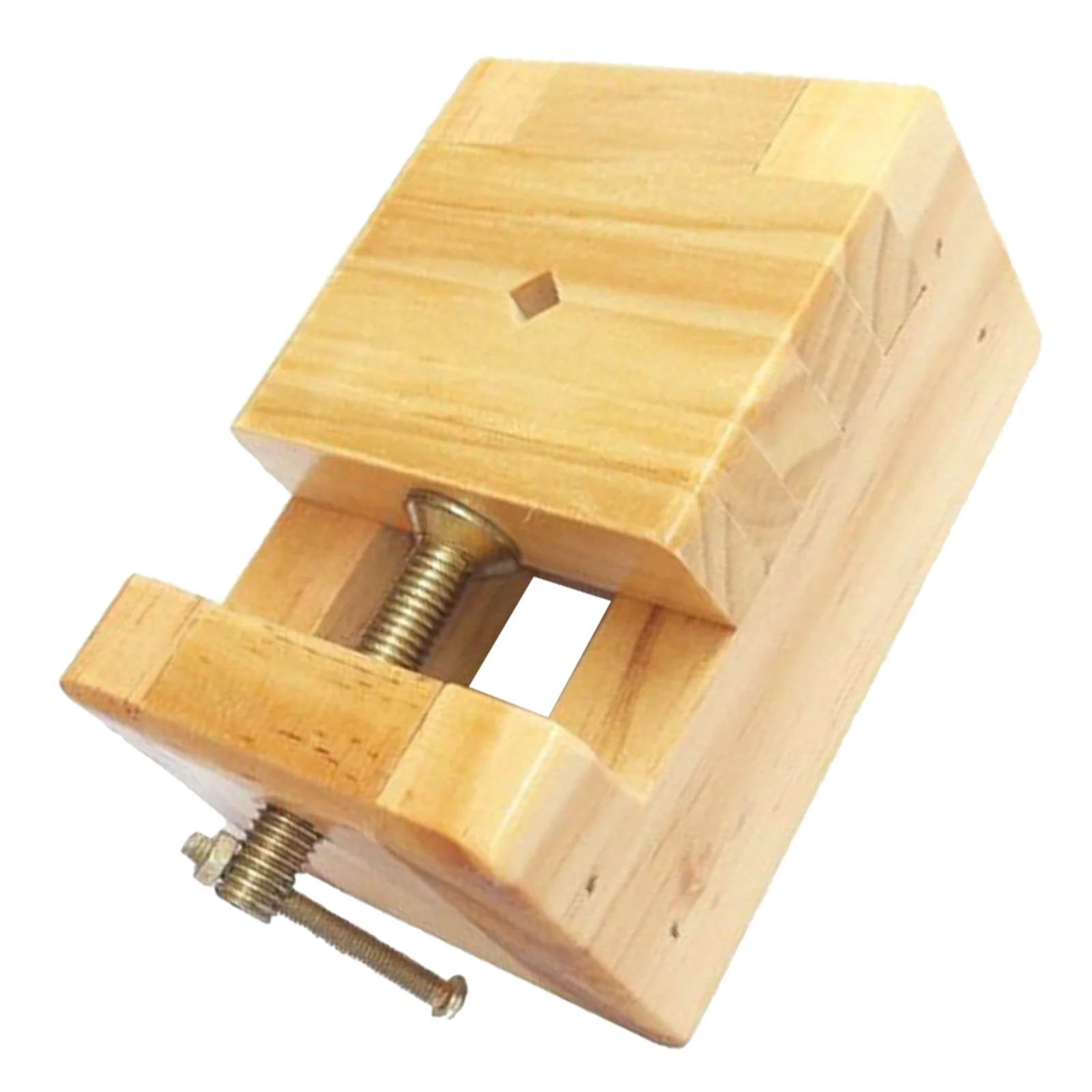 

Woodworking Vise for Seal Carving Sturdy Wooden Metal Clamp Fixing Stone Engraving DIY Craft Engraving Tool Bench Use