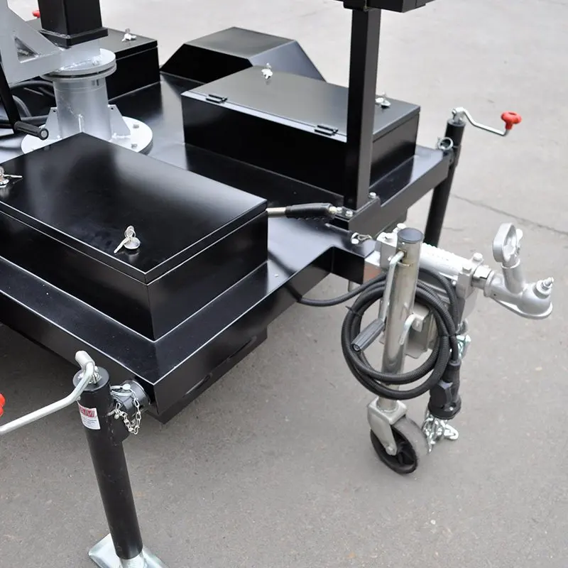 2025年プロモーション用3平方メートル屋外モバイル広告ビルボードトレーラー小型デジタル販売トレーラーサービス機器