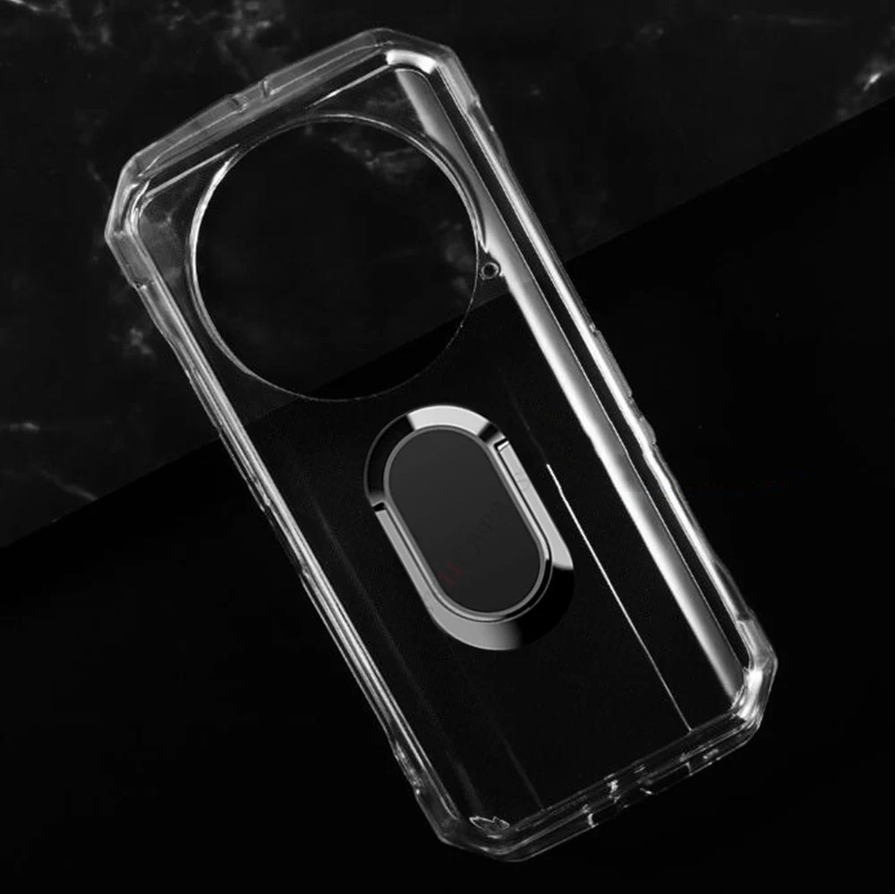 Dla Doogee V30 Pro V31 GT DoogeeV31GT V30Pro 6.58 "2023 tylny uchwyt pierścieniowy uchwyt pokrywa telefonu TPU miękki silikonowy futerał