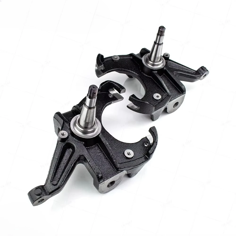 New 2.5\" Front Drop Spindles Lowering Kit With 1.25\" Rotor For 1973-1987 Chevy C10 2WD - view 3